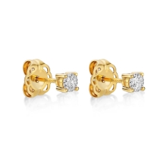 9KYG, 0.30ct 4 CLAW DIA. STUDS