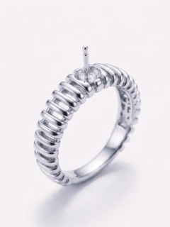 RING, LADDER SILVER